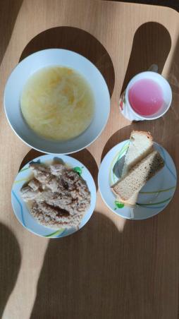 Обед 20.10.2025 (Детский сад)